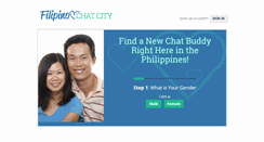 Desktop Screenshot of filipinochatcity.com